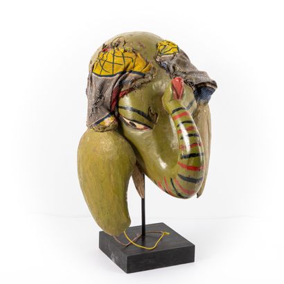 FON BENIN 

Mask GELEDE used for the ceremonies...
