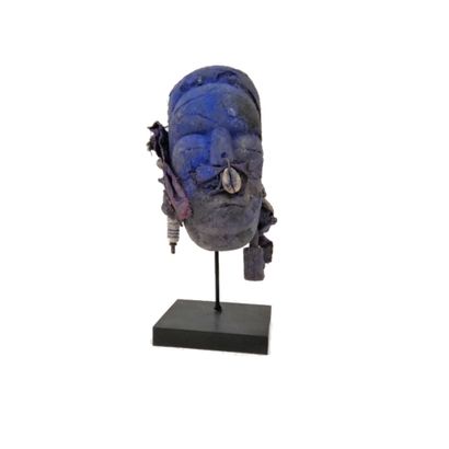 NAGO- BENIN 

Small fetish mask, with several...
