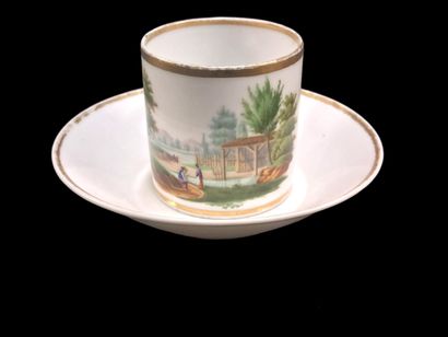 Paris



Porcelain cup of litron shape and...