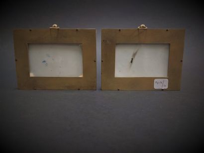 Sevres (kind of)



Pair of rectangular plates...