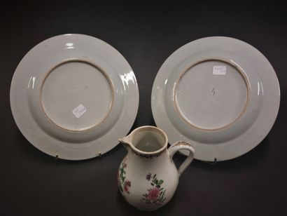 China



Two porcelain plates with polychrome...