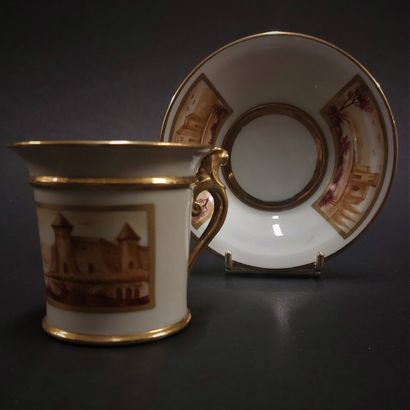 Paris



Porcelain cup and saucer decorated...