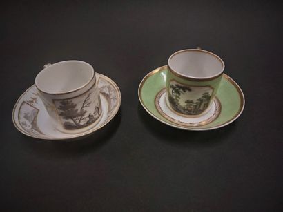 Paris



Two cups of form litron out of porcelain...