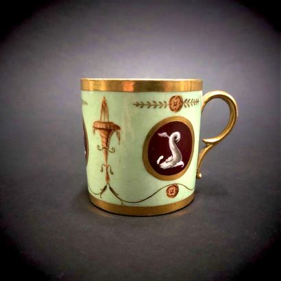 Paris



Porcelain cup of litron form with...