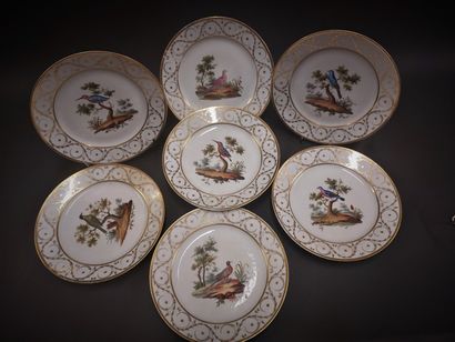 Paris



Seven porcelain plates with polychrome...