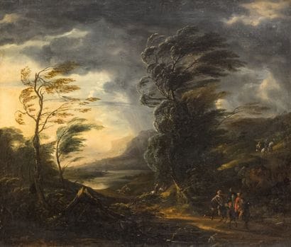 NORTHERN ITALY 18th century

Windy landscape...