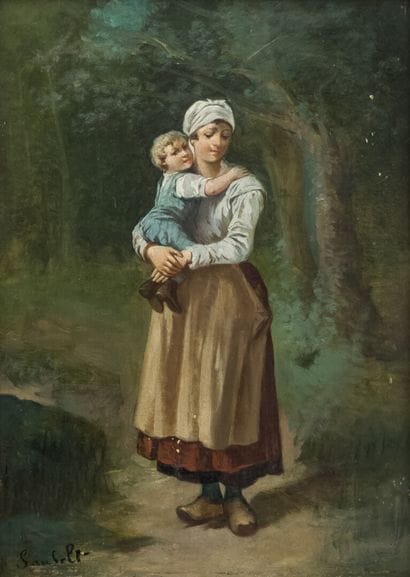 Leonard SAURFELT (19th century)

Peasant...