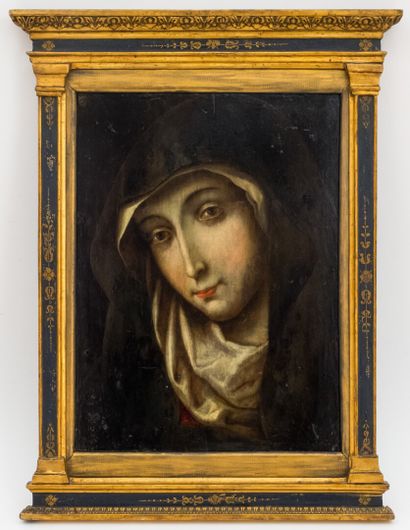 Follower of Carlo DOLCI

Madonna 

Oil on...