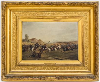 Paul PERBOYRE (1851-1929)

Cavalry Charge

Oil...