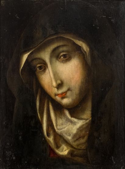 Follower of Carlo DOLCI

Madonna 

Oil on...