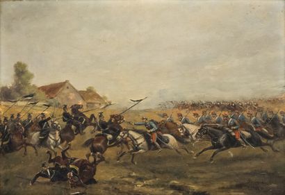 Paul PERBOYRE (1851-1929)

Cavalry Charge

Oil...
