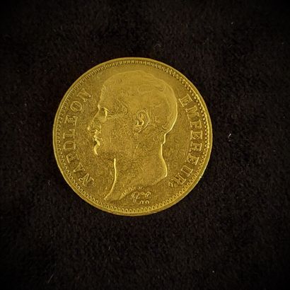 40 Fr gold Napoleon I, Republic 1807 M T...