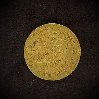 Louis XV half-louis in gold 