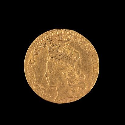 LOUIS XV 

1/4 Louis d'or de Noailles 

1717...