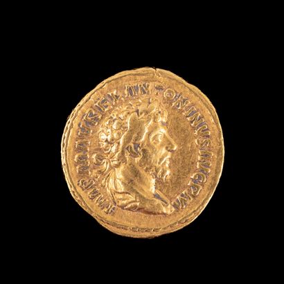 MARC AURELUS Aureus gold

R/ Antoninus and...