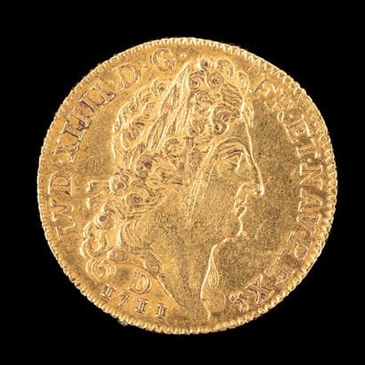 LOUIS XIV 

Golden Louis in the sun 

1711...