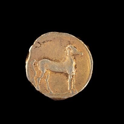 ZEUGITANIA - Carthage. 

 Statere of Electrum...