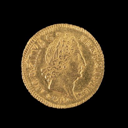 LOUIS XIV 

Gold Louis with 8 L and insignia...