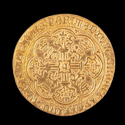 GREAT BRITAIN 

HENRI VI 

Gold Noble - London...