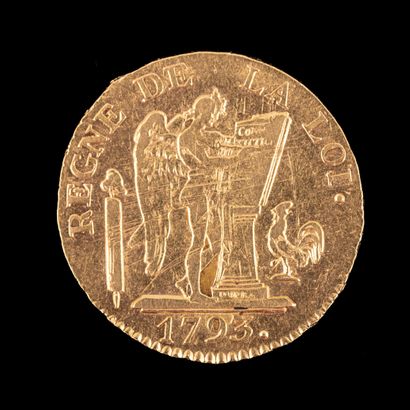 CONVENTION 

24 pounds of gold 

1793 In...