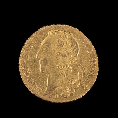 LOUIS XV 

Double Louis with gold band

1743...
