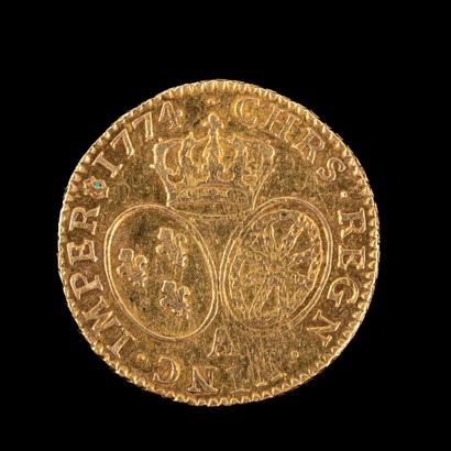 LOUIS XV 

Louis with the old gold head

1774...