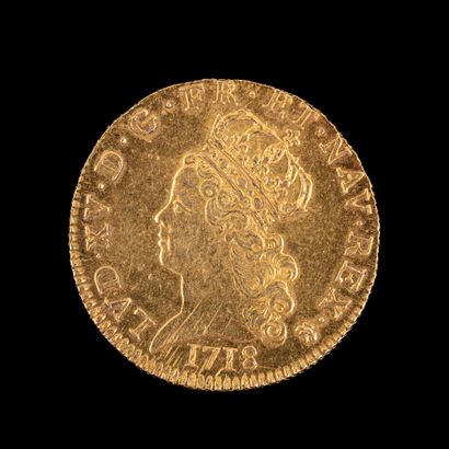 LOUIS XV 

Double Louis de Noailles gold

1718...