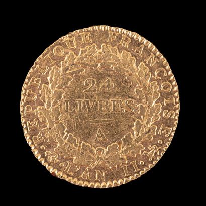 CONVENTION 

24 pounds of gold 

1793 In...