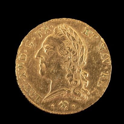 LOUIS XV

Double Louis d'or , Old head 

1774...