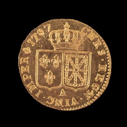 LOUIS XVI 

Louis d'or au buste nu 

1787...