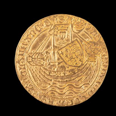 GREAT BRITAIN 

HENRI VI 

Gold Noble - London...