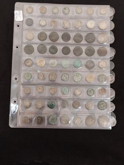 Lot of silver coins from all countries, some...