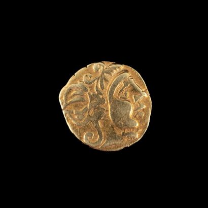 PARISIS 1/4 Statère gold

R/ Horse 

Weight:...