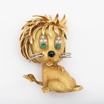 In the taste of Van Cleef & Arpels 

Lion