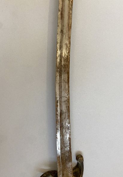 1821 infantry officer's saber
Curved blade...