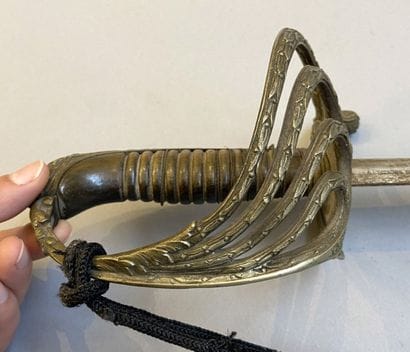 Sabre d'officier d'infanterie modèle 1882,...