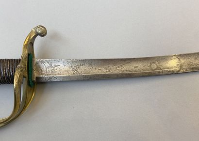 Infantry officer's saber model 1821. Blade...