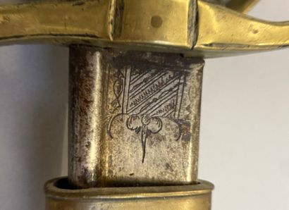 Light cavalry officer's saber 1st Empire,...