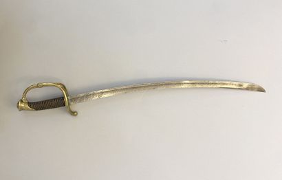 Infantry officer's saber model 1821. Blade...
