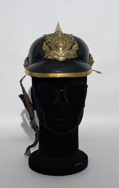 Bavarian firefighter helmet late nineteenth...