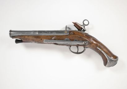 Beautiful Spanish pistol of voyage or cavalry...