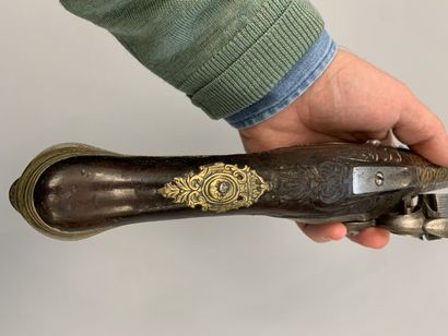 Large flintlock pommel gun of 500mm length....