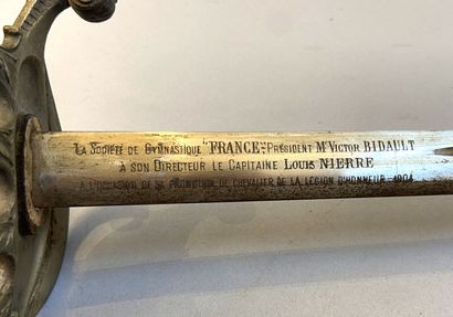 Sabre d'officier d'infanterie modèle 1882,...