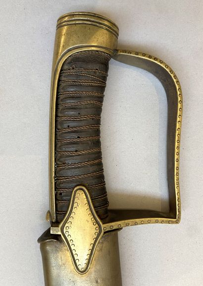 Light cavalry saber with the hunter. Curved...