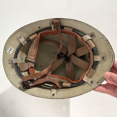 Interesting Adrian helmet type 1926 painted...