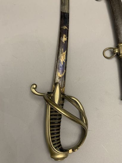 Sabre d'officer de cavalerie légère premier...