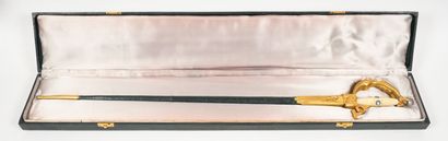 Sword of academician of Léopold Escande (1902-1980)....