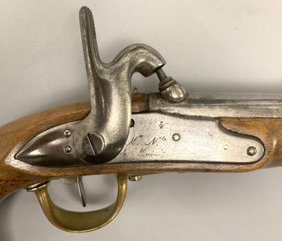 Pistol model 1822 Tbis. Lock marked Manufacture...