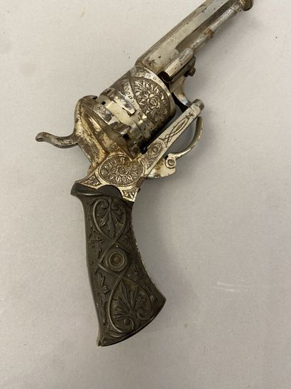 Two small revolvers system Lefaucheux in...