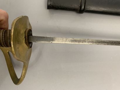 Sabre cavalerie modèle 1822 troupe
Lame vierge...